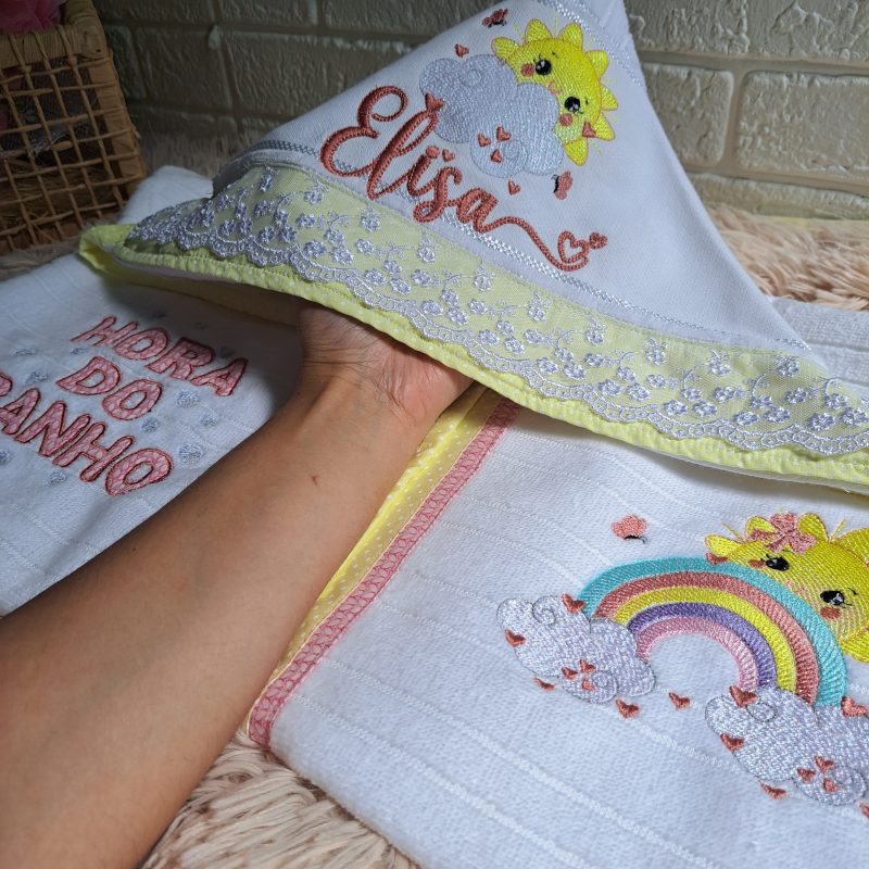 Toalha de banho infantil com Capuz