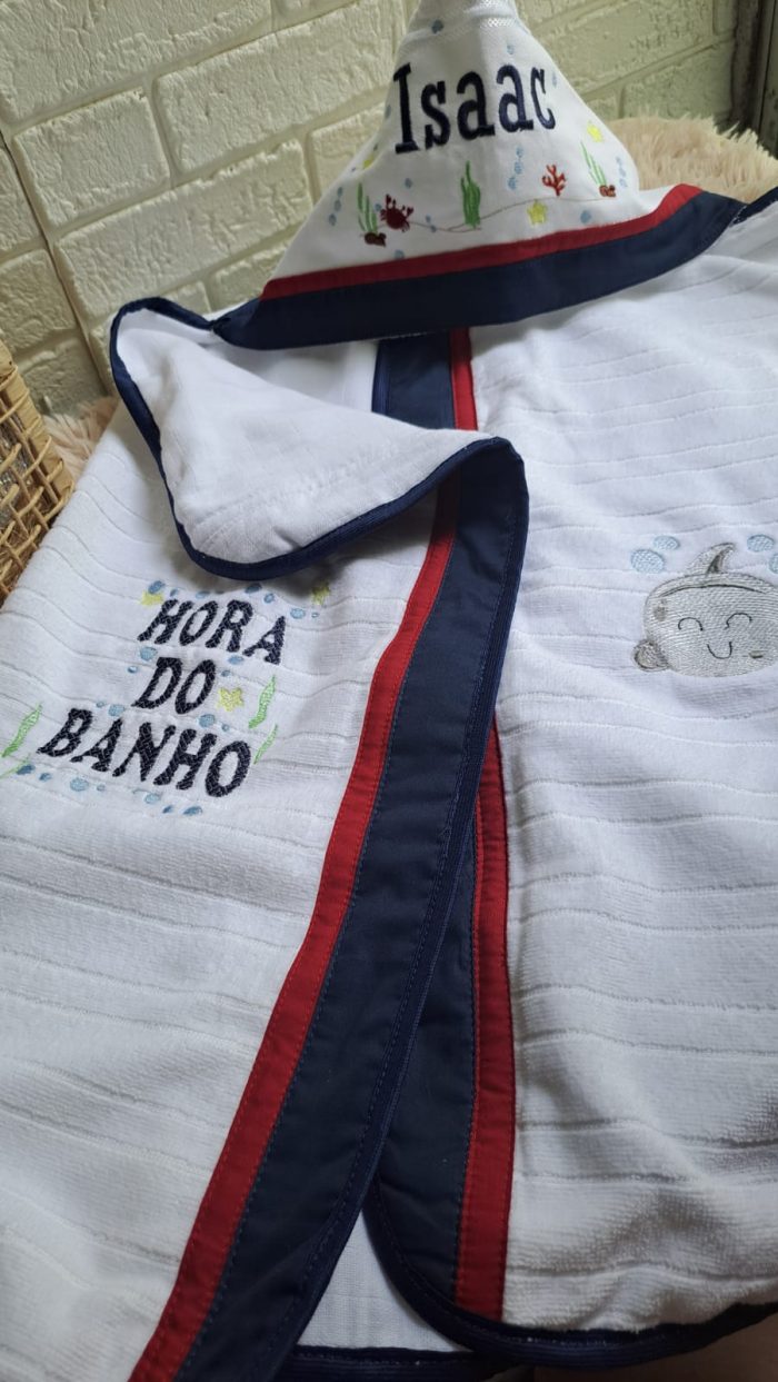 Toalha de banho infantil com Capuz - Imagem 15